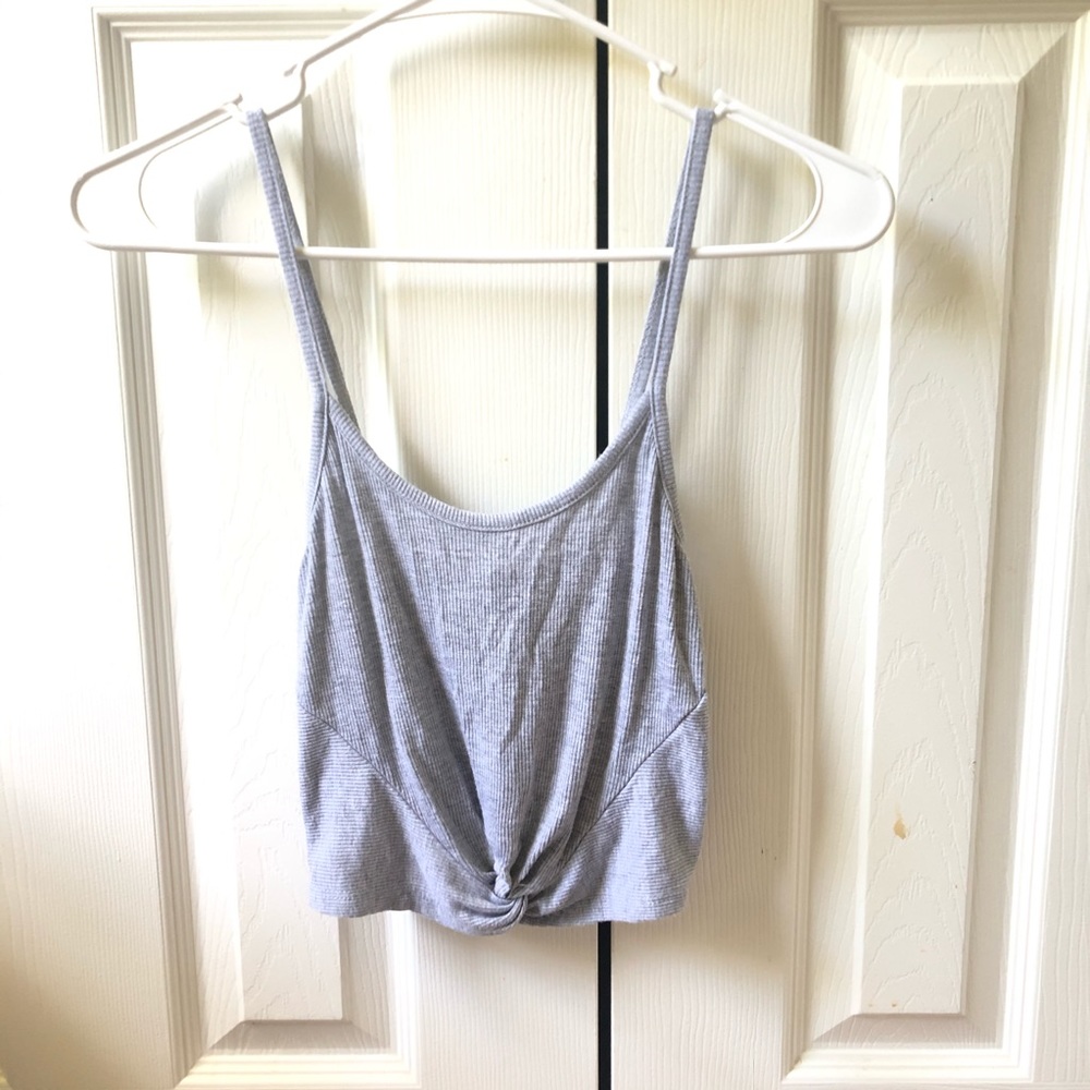 Grey Tillys Crop Top